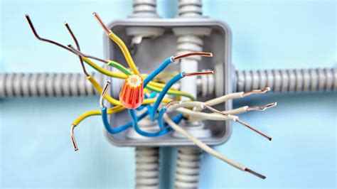 does code allow two different circuits in one junction box|junction box wire connection.